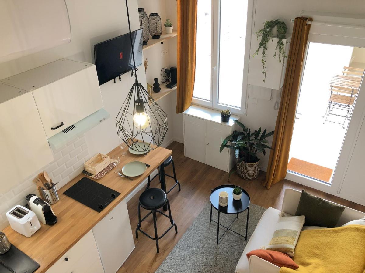 Studio Climatise - Gare - Centre Ville Nîmes Exteriör bild